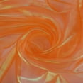 thumbnail image 1 of XmhyTop-A Tela de organza iridiscente holográfica arcoíris de 1 yarda, tela decorativa transparente con degradado brillante, 150 cm de ancho, para vestidos, fiestas y bodas, color naranja, 1 of 5