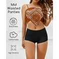 thumbnail image 6 of Finetoo Seamless Boy Shorts Underwear for Women No Show Boxer Shorts Panties for Ladies 5 Packs XXL, 6 of 6