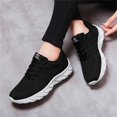 thumbnail image 6 of Sopiago Women Running Sneakers Women's Sneakers Canvas Shoes for Women Lace up Fashion Canvas Sneakers Classic Low Top Casual Shoes White,37, 6 of 6