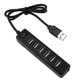 thumbnail image 4 of 7-Port USB Hub, High Speed USB 2.0, Multi USB Hub, Splitter, Switch, Adapter Cable for Laptop, MacBook, Tablet, 4 of 4