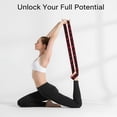 thumbnail image 3 of Fitness Resistance Band for Stretching and Yoga | Numbered 8-Section Elastic Training Band with Clear Markings for Full Body Stretching & Shaping, 3 of 8