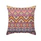 thumbnail image 5 of Funda de almohada de terciopelo piel de melocotón con patrón geométrico bohemio funda de almohada vintage, 5 of 8