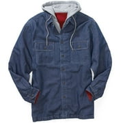 Big Men's Hooded Canvas Jacket