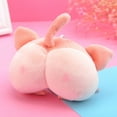 thumbnail image 4 of Juguetes de peluche con forma de gato con trasero de melocotón, llavero con forma de perro corgi y cerdo, colgante decorativo para moda, regalo para niñas y niñas pequeñas, muñecos de peluche, 4 of 4