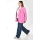 thumbnail image 2 of Blazer manga 3/4 Roman Fashion /Tallas Extras, 12255 (Rosa) rosa 36, 2 of 6