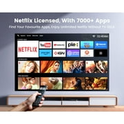 [Netflix Certified & Dolby Audio] WiMiUS 4K Projector with WiFi and Bluetooth, 700ANSI Lumens, Auto Focus & 6D Keystone, Built-in Streaming Apps, Outdoor & Home Theater Movies