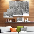 thumbnail image 3 of Panorama de Forêt d'Hiver Brumeuse - Impression sur Toile Paysage, 3 of 4