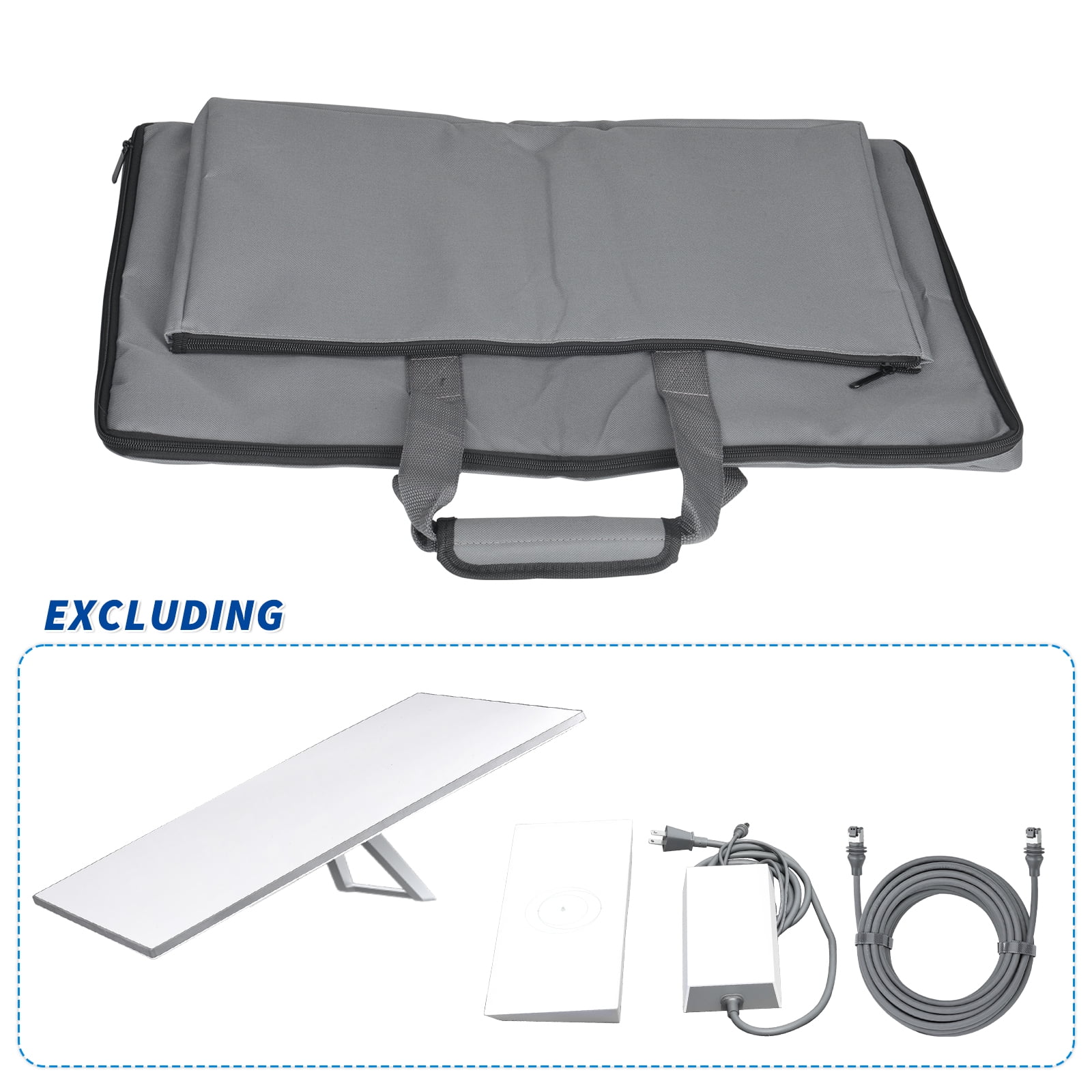 Eightwood Outdoor Bag Oxford Cloth Handbag Storage Bag for Starlink Gen3 Accessories  Gray