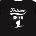 thumbnail image 4 of Inktastic Future Skier Childs Skiing Boys or Girls Long Sleeve Toddler T-Shirt, 4 of 5