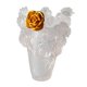 thumbnail image 5 of Quemador de incienso de florero de cristal 2 en 1, florero moderno decorativo para San Valentín Flor dorada, 5 of 9