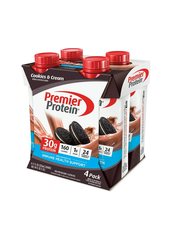 Premier Protein Shake, Cookies & Cream, 30g Protein, 4 Ct