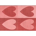 thumbnail image 1 of Ahgly Company Indoor Rectangle Patterned Ruby Red Area Rugs, 7' x 10', 1 of 6