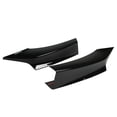 thumbnail image 4 of Front Bumper Splitter, Glossy Black Front Bumper Lip Kit 2 Pcs Scratch Protection  For Car, 4 of 8