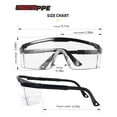 thumbnail image 2 of Gafas de seguridad PACIFIC PPE antivaho resistentes a los arañazos, 2 of 9