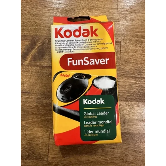 RHEA- Kodak Funsaver Disposable 35Mm Film Camera (27 Exposures) - Sealed 2014