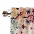 thumbnail image 4 of Flowers Butterfly Valances for Windows Farmhouse Kitchen Curtains Valances Rod Pocket Valance Curtains for Kitchen Windows Vintage Rustic Ombre Spring Floral Window Valances for Bathroom 54"x18", 4 of 6