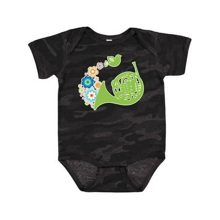 

Inktastic French Horn Player Band Music Gift Baby Girl Bodysuit
