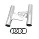 thumbnail image 5 of Soporte para faro de motocicleta, pieza de soporte para faro, fácil instalación, acero inoxidable Plata 34 mm, 5 of 9