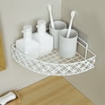 thumbnail image 6 of Qiweii Corner Shower Caddy Shelf - Adjustable Bathroom Organizer Rack with Rustproof Suction Cups, Space Saving Shower Storage for Shampoo, Soap, Conditioner, No Drill Installation, 6 of 6