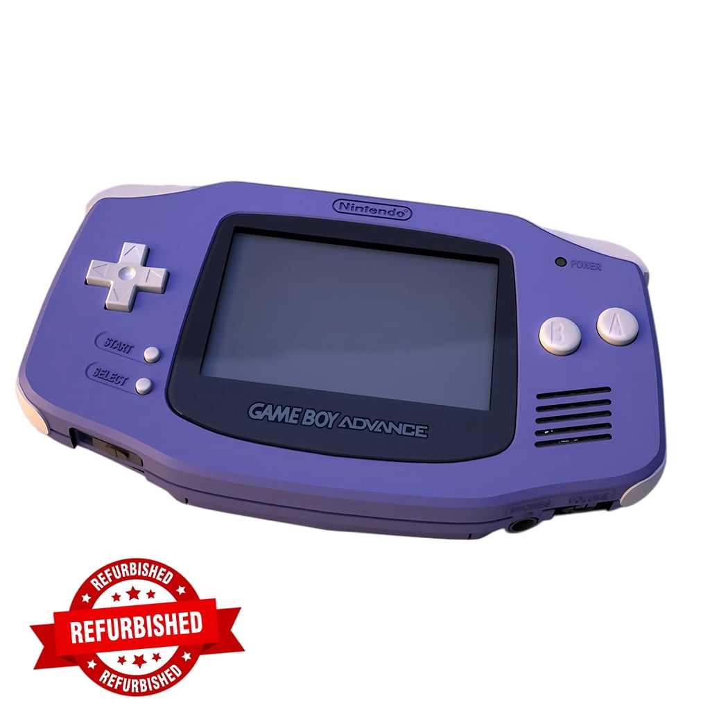 Nintendo Game Boy Advance GBA Console Game Handheld System Cleaned Tested Case GBA Lndigo blue