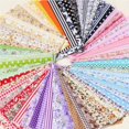 thumbnail image 3 of 7 piezas de tela de algodón con estampado Floral, costura multicolor * acolchado, tela de estilo mixto, conjunto de suministros para el hogar de Almacenamiento y organización del hogar Violeta Advancent HA043308-05, 3 of 6
