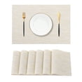 thumbnail image 1 of Juego de 6 manteles individuales Leetaltree Wheat resistentes al calor y antideslizantes, 1 of 9