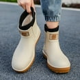 thumbnail image 2 of AUXDIQ Rain Boots Men Short Ankle Women Waterproof Rain Boots Outdoor Garden Shoes, 2 of 6