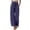 Navy, variant on Certgust Hot Sales Under $25 Pants Pants for Women Wide Leg Flowy Elastic Waist Drawstring with Pockets Summer Beach Vacation Clothes