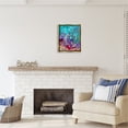 thumbnail image 3 of Stupell Industries Modern Coral Reef Abstract Painting Gold Floater Framed Canvas Art Print Wall Art, 17 x 21, 3 of 10