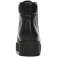 thumbnail image 5 of SOUL Naturalizer Womens Nailah Faux Leather Lugged Sole Combat & Lace-up Boots, 5 of 5
