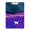 Silver, variant on Cat Walking on Purple Grassland Acrylic Clipboard Drawing Board with Hook Writing Pad File Storage A4 Size Silver 12.5" x 9"