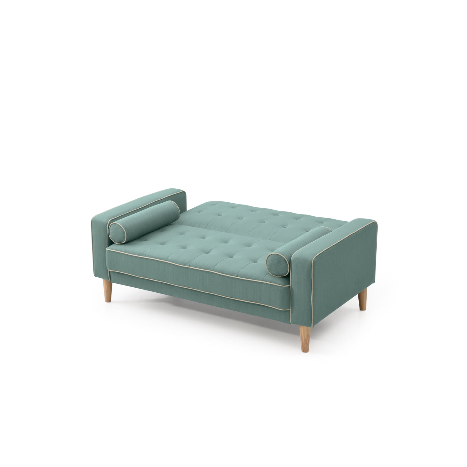 Glory Furniture G833A-L Teal Loveseat Bed.