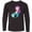 AB-Black, variant on Inktastic Mermaid Long Sleeve Youth T-Shirt