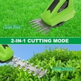thumbnail image 4 of Cordless Hedge Trimmer, 2-in-1 Handheld Hedge Trimmer, 7.2V Electric Grass Trimmer with USB Charging Cable,, 4 of 8