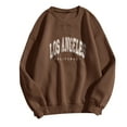 thumbnail image 1 of Comfy Retro Tops Tunic Sweatshirts Daily Tops O Neck Loose Pullover Long Sleeve Tops Women Graphic Sweatshirts, 1 of 5