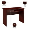 thumbnail image 4 of Bush Cabot Bureau d'Écriture en Bois Manufacturé 40"W Couleur Cerisier Récolte, 4 of 6