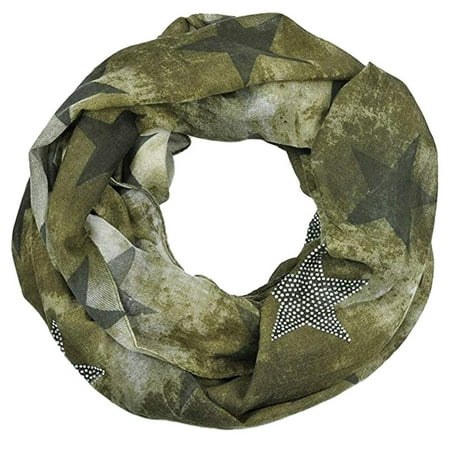 

Honeeladyy Clearance under 10$ Women Winter Fashion Star Print Scarf Outerwear Keeping Warm Scarf