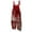 Deep Red, variant on WTOBBY Women's Casual Jumpsuit in Loose Retro Fit with Halloween Print, Suspenders Made from Cotton and Linen, Comfortable for Daily Activities,BlackL