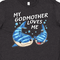 thumbnail image 4 of Inktastic My Godmother Loves Me- whale shark Youth T-Shirt, 4 of 5