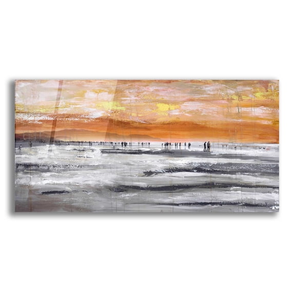 Epic Art 'Beach II' by Summer, 24"x12"