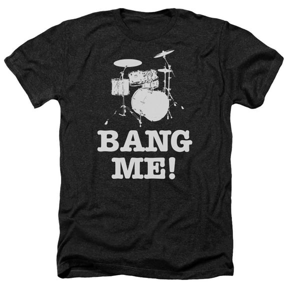 - Bang Me - Heather Short Sleeve Shirt - Large