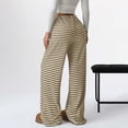 thumbnail image 4 of WILLBEST Pantalones Casuales de Lino Ajustados para Mujer, con Cintura Elástica y Cordón Ajustable para Mayor Comodidad y Estilo. Chica, 4 of 8
