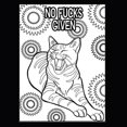 thumbnail image 5 of Swearing Cats Cat Coloring Book Handmade Coloring Coloring Book, 5 of 5