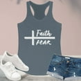 thumbnail image 2 of Women's Ideal Racerback Tank, Slim Fit Scoop Neck, Bible Verse Tank Top, 2 of 11