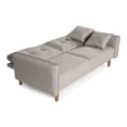 thumbnail image 4 of Sofá Cama De Lino Gris Claro Makora Modelo Brokman, 4 of 8