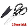 thumbnail image 1 of Jienlioq Kitchen Supplies Clearance Kitchen Scissors, Sharp Stainless Steel Kitchen Scissors, Versatile Heavy-Duty Scissors Essential for Kitchen Small tools Big Save, 1 of 2