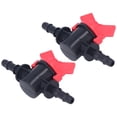 thumbnail image 4 of Regulador de flujo, 2 piezas Regulador de flujo ABS Interruptor de flujo de agua Válvula de control de líquido Probado y confiable, 4 of 8
