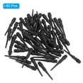 thumbnail image 3 of Uxcell 2BA Thread 1.1 inch Length Plastic Soft Dart Tips Replacement Dart Accessories 60 pack Black, 3 of 7
