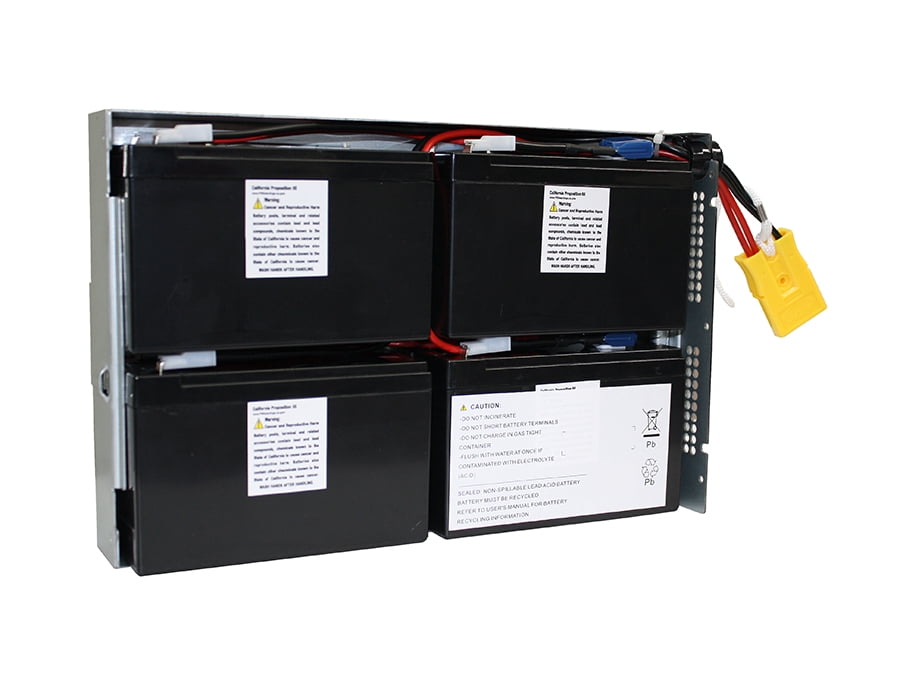 RBC24-PW SEALED LEAD ACID BATTERY FOR APC DLA1500RM2U, ISXT11KEC1R4P, ISXT11KPOW1R2P, ISXT11LD1R230V, SU1400R2BX120, SU1400R2IBX120, SU1400R2X122