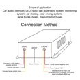 thumbnail image 3 of 24V to 12V DC Voltage Converter 600W with Overload Guard and Dual Fans for Long Distance Driver Converter DC Regulator Cars RVs SUVs Buses, Stable Power Supply Inverter, 3 of 7